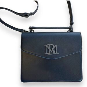 Badgley Mischka Structured ￼Black Bag